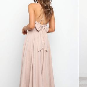 Petal and Pup Midi Blush Dress Size 8